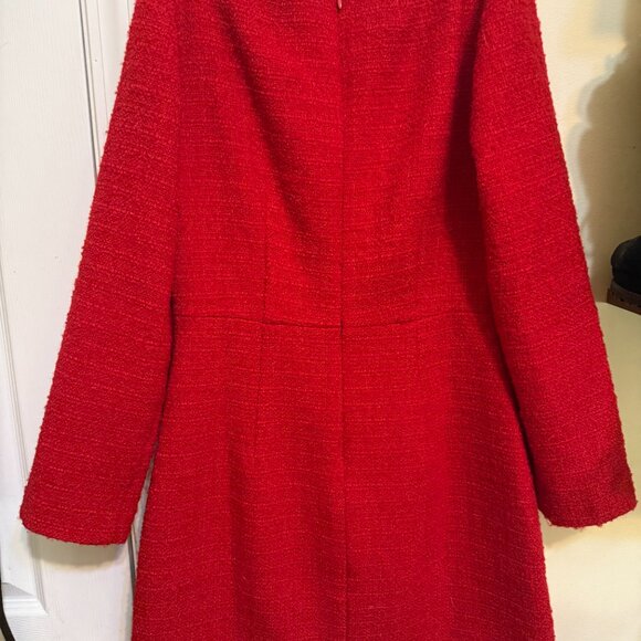 Red J. Crew Dress Size 0 - Picture 2 of 3